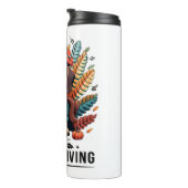 Dachshund Dog Weiner Turkije Kostuum Thanksgiving  Thermosbeker (Geroteerd rechts)