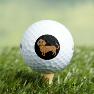 Dachshund Dog Wiener Pet Schattige Puppy Doxie Golfballen