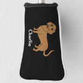 Dachshund Dog Wiener Pet Schattige Puppy Doxie Golfheadcover (Draai 90)