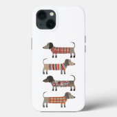 Dachshund Dogs Case-Mate iPhone Case (Achterkant)
