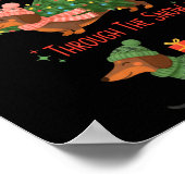Dachshund Dogs Christmas Sweater Dachshund Through Poster (Hoek)