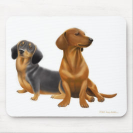 Dachshund Dogs Mousepad Muismat