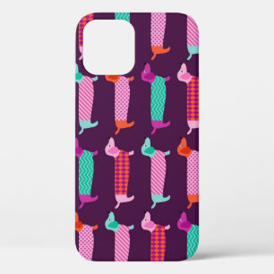 Dachshund Dogs: naadloos Schattige patroon. Case-Mate iPhone Case