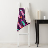 Dachshund Dogs: naadloos Schattige patroon. Sherpa Deken (In situ)