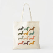 Dachshund Dogs Tote Bag (Voorkant)