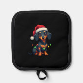 Dachshund Dogs Tree Christmas Sweater Xmas Gifts F Pannenlap (Voorkant)