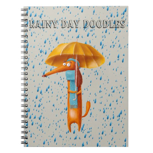 Dachshund Doodle Pad Wiener Dog Journal Book Notitieboek (Voorkant)