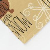 Dachshund door de sneeuwvloerwand fleece deken (Hoek)