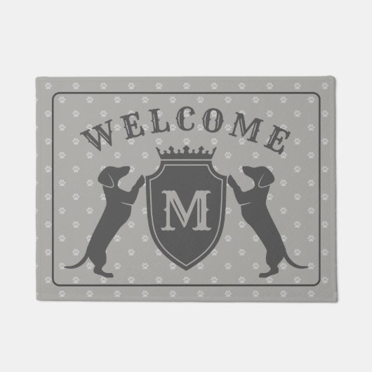 Dachshund Doormat Deurmat (Voorkant)