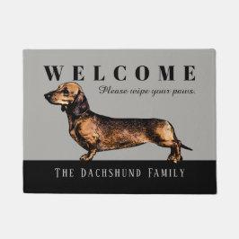  Dachshund Doormat Deurmat