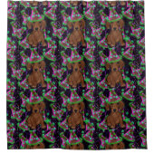 Dachshund Douchegordijn (Voorkant)