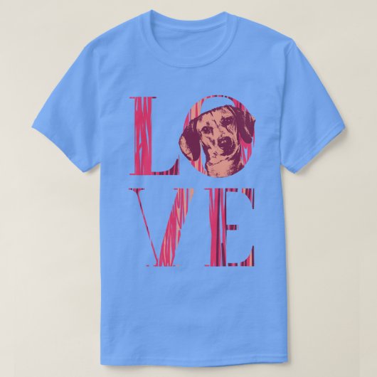 Dachshund Doxie (2) T-shirt (Design voorkant)
