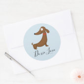 Dachshund (Doxie) Liefde Stickers (Envelop)