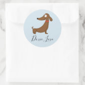Dachshund (Doxie) Liefde Stickers (Tas)