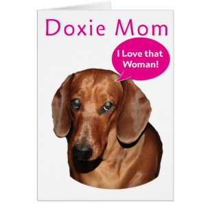 Dachshund - Doxie, oorspronkelijke, illustratieve