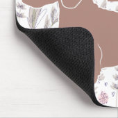 Dachshund Doxie Teckel Lover Illustratie Citaat Muismat (Hoek)