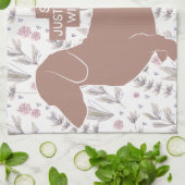 Dachshund Doxie Teckel Lover Illustratie Citaat Theedoek (Gevouwen)