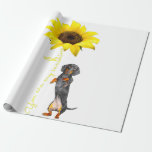 Dachshund Doxie Wiener Dotson Mama Mor Gifts Cadeaupapier<br><div class="desc">Dachshund Doxie Wiener Dotson Mama Mor Gifts</div>