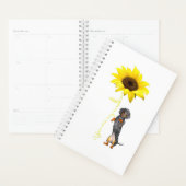 Dachshund Doxie Wiener Dotson Mom Mama Mor Gifts Planner (Display)