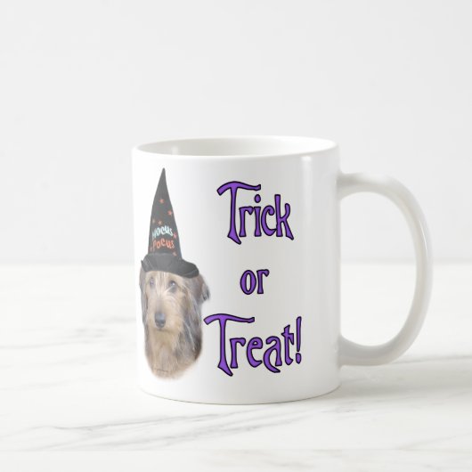 Dachshund (draad) Trick Koffiemok (Rechts)
