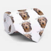 Dachshund (draadhaar) Pa 2 Stropdas (Opgerold)