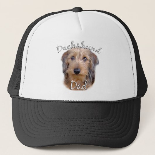 Dachshund (draadhaar) Pa 2 Trucker Pet (Voorkant)
