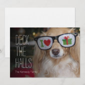 Dachshund draagt 'Ik hou van cadeaus' (Voorkant / Achterkant)