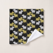 Dachshund Duitse hond Gifts Bad Handdoek (Wasdoekje)