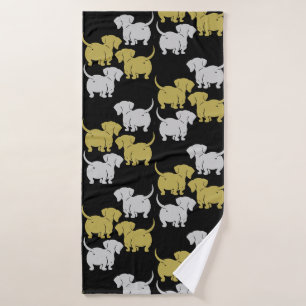 Dachshund Duitse hond Gifts Badhanddoek