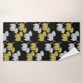 Dachshund Duitse hond Gifts Badhanddoek (Badhanddoek)