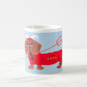 Dachshund Duivel Koffiemok (Center)