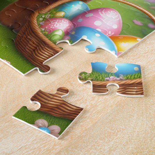 Dachshund Easter Legpuzzel (Zijkant)