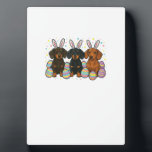 Dachshund Easter T-Shirt Fotoplaat<br><div class="desc">Dachshund Easter T-Shirt</div>