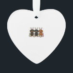 Dachshund Easter T-Shirt Ornament<br><div class="desc">Dachshund Easter T-Shirt</div>