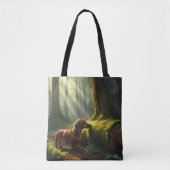Dachshund Elegant Tote Bag (Voorkant)