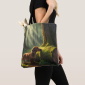 Dachshund Elegant Tote Bag (Dichtbij)