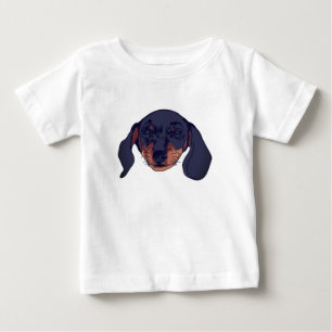 Dachshund en Ball-Waterverf