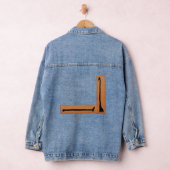 Dachshund En Giraffe Denim Jacket (Hangar)