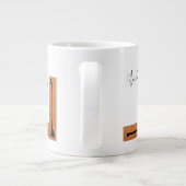 Dachshund en Giraffe Grote Koffiekop (Achterkant)