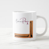 Dachshund en Giraffe Grote Koffiekop (Rechts)