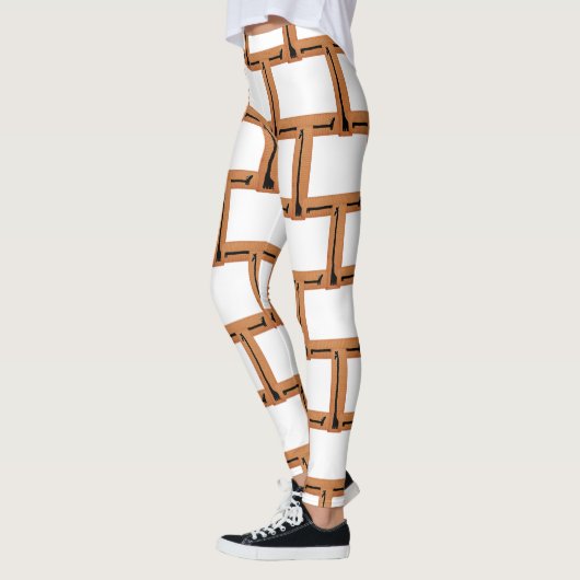 Dachshund en Giraffe Leggings (Links)