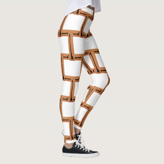 Dachshund en Giraffe Leggings (Rechts)