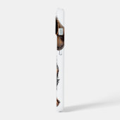 Dachshund en Iced Coffee iPhone 15 Case (Linkerkant)