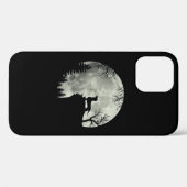 Dachshund en Moon Halloween Case-Mate iPhone Case (Achterkant (horizontaal))