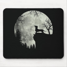 Dachshund en Moon Halloween