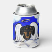 Dachshund Engel Blikjeskoeler (Blikje Voorkant)