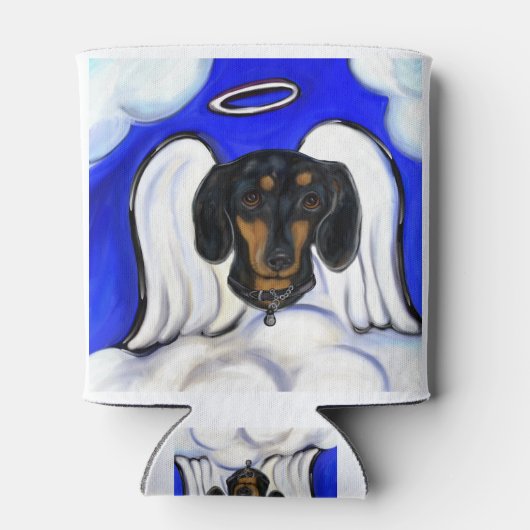 Dachshund Engel Blikjeskoeler (Achterkant)