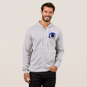 Dachshund Engel Hoodie (Voorkant volledig)