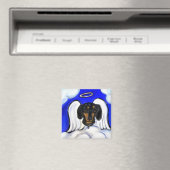 Dachshund Engel Magneet (Insitu (Vaatwasser))