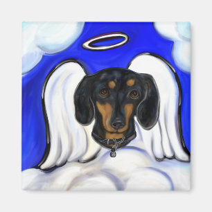 Dachshund Engel Magneet